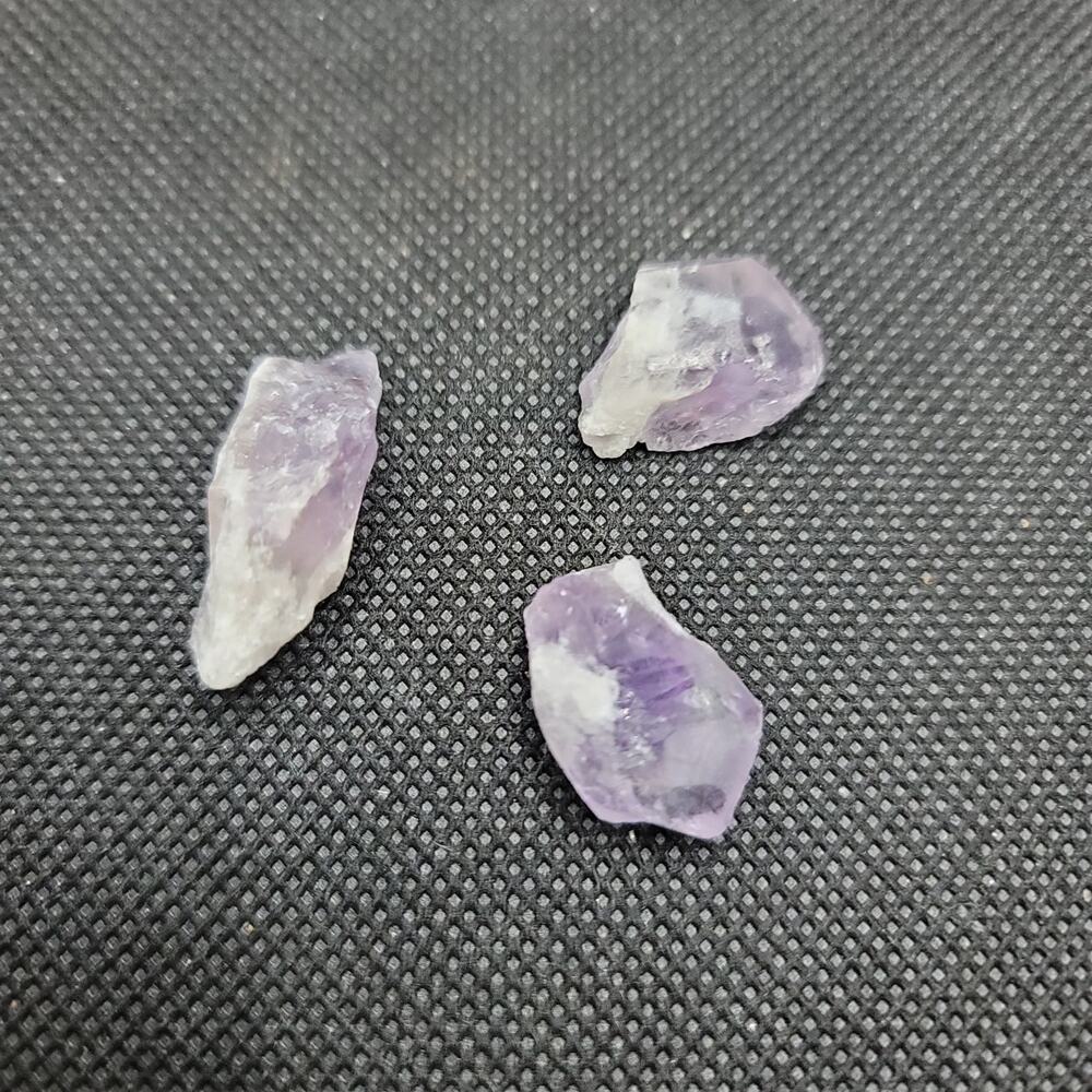 Super Seven Scepter Amethyst 3 PC Bundle, 10G